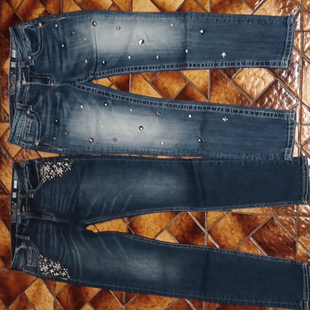 Miss Me Skinny Jeans 28 2 pairs